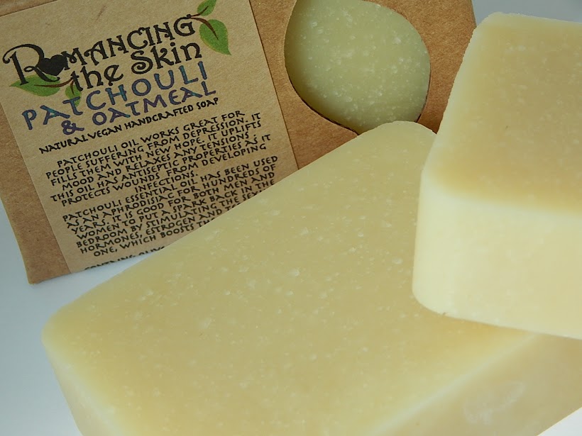 Natural Patchouli & Oatmeal Soap (Vegan)