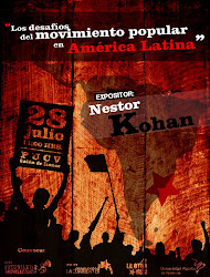 Néstor Kohan, destacado teórico marxista argentino, estará en Valparaíso