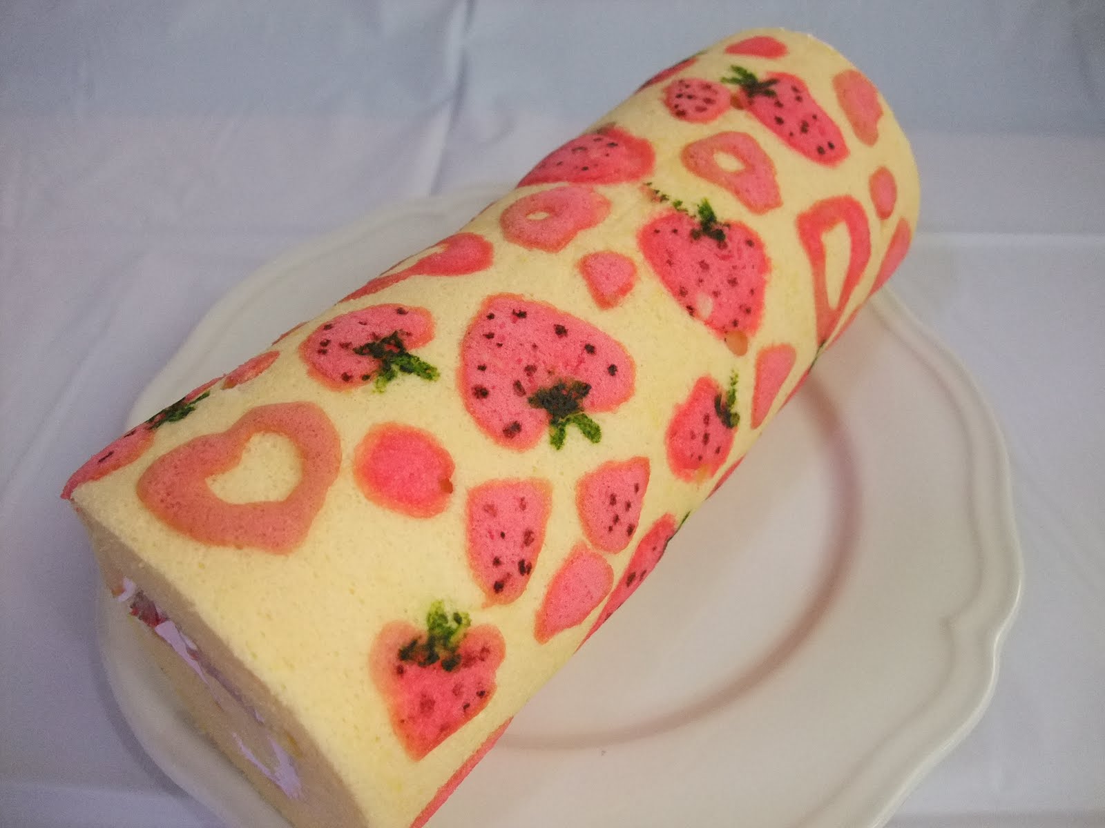 Veronica's Kitchen Fun with creative Swiss roll