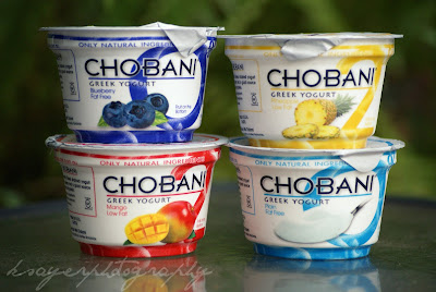 Flavoured Chobani Yogurt