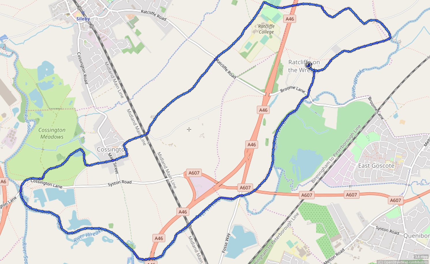 Vale of Belvoir Ramblers Ratcliffe on the Wreake and the River Soar
