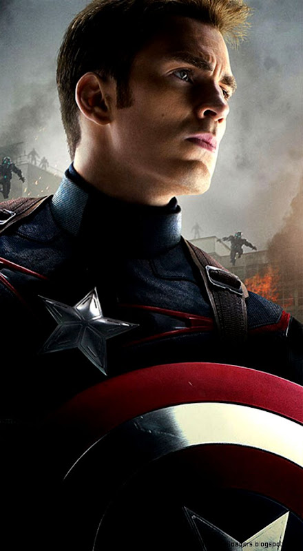The Avengers Captain America Iphone 5 Wallpaper