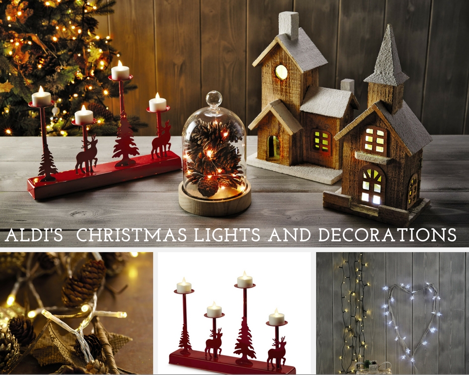 Aldi S Christmas Lights And Decorations In Store Soon