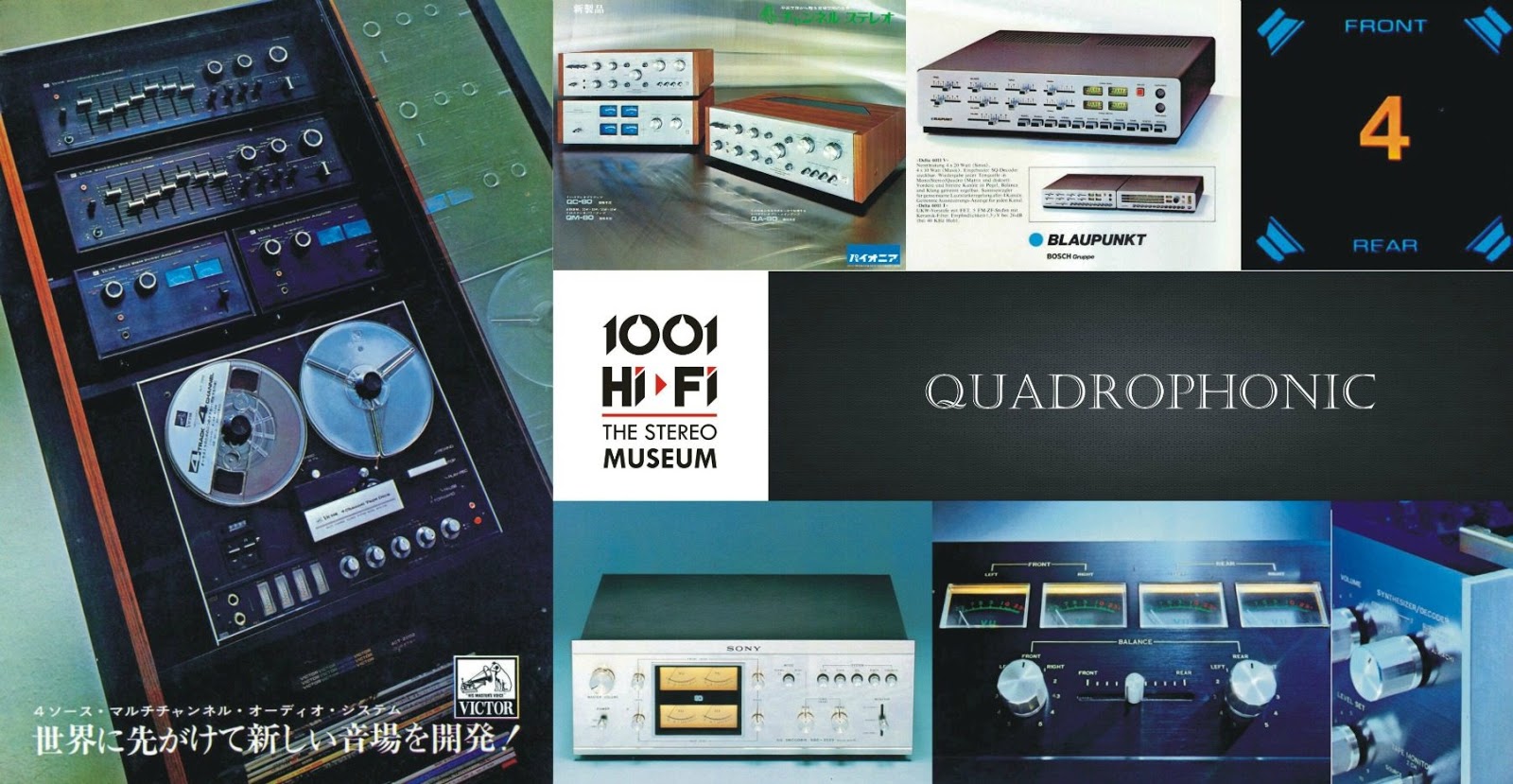 Quadraphonic Surround Sound Amplifiers The Stereo Museum