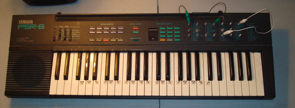 Seaweed Factory: Circuit Bent Yamaha PSR-6 Soundscape