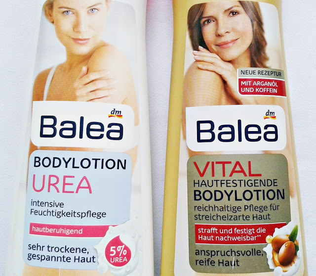 BALEA Vital & Urea body lotions Taupe Candy