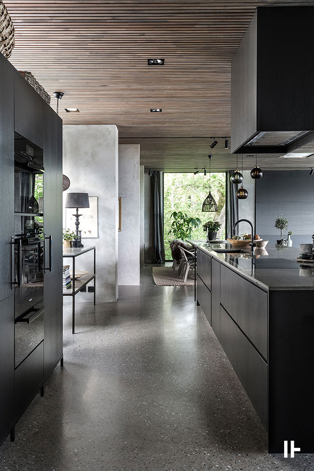 Villa Tryskär, A modern lake house