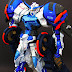 Custom Build: MG 1/100 Gundam Astray Blue Frame Powered Arms + Lohengrin Blaster 