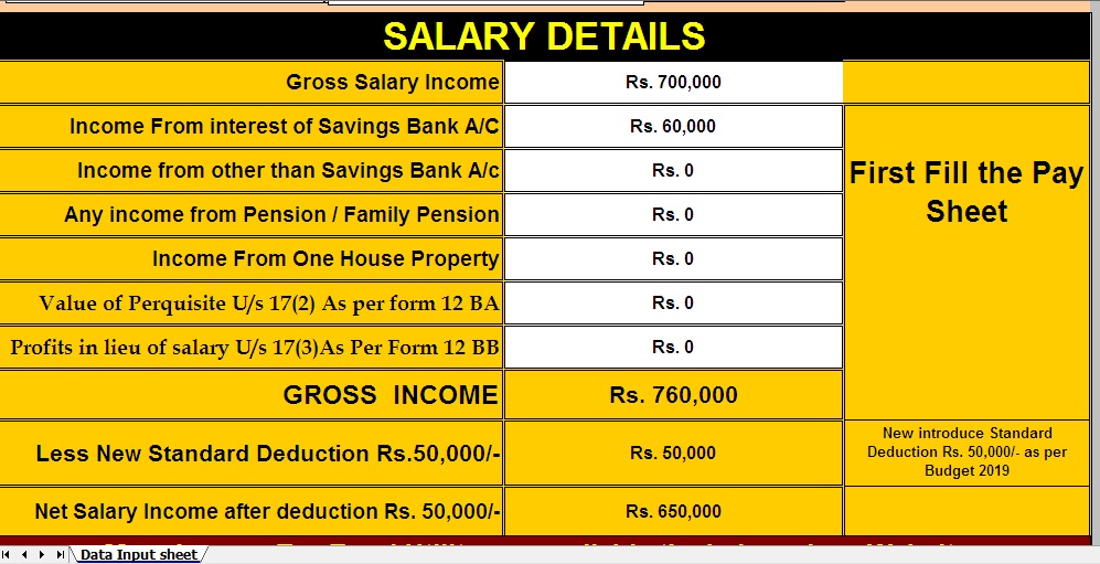 Free Download Automated Income Tax Form 16 Part B For F Y