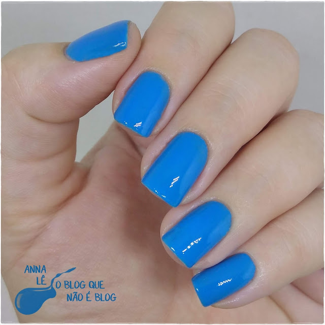 Simplesmente Azul Top Beauty Esmalte Nailpolish Blue Blu