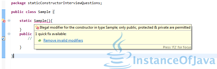 java determine around constructor java allocate through constructor