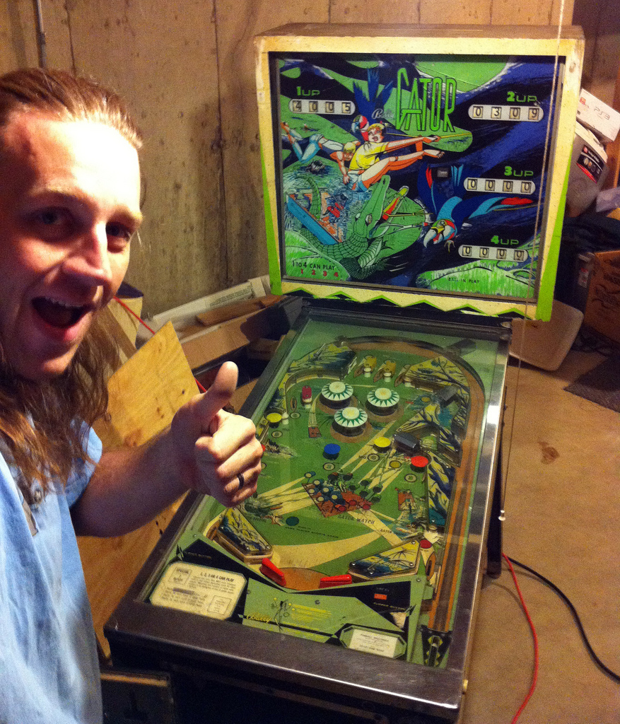 homebrew pinball: My first pinball machine