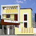 1300 Sq-Ft Low Budget G+1 House Design