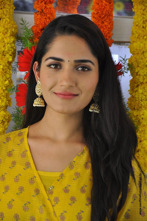 Ruhani Sharma Photos At Chi La Sow Movie Opening