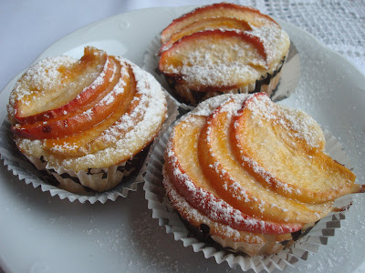 Muffins cu cidru de mere si mere