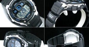 cara setting jam casio illuminator