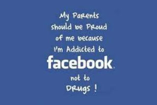 addicted to facebook not to drugs