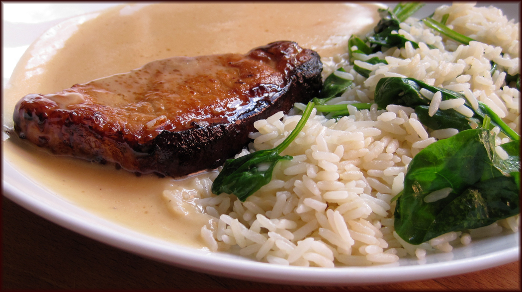 Pork with Apple Cream Sauce A Glug of Oil