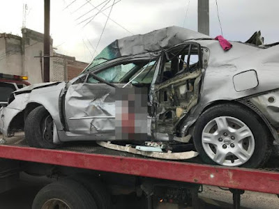 Fatal accidente deja un muerto en Hermosillo