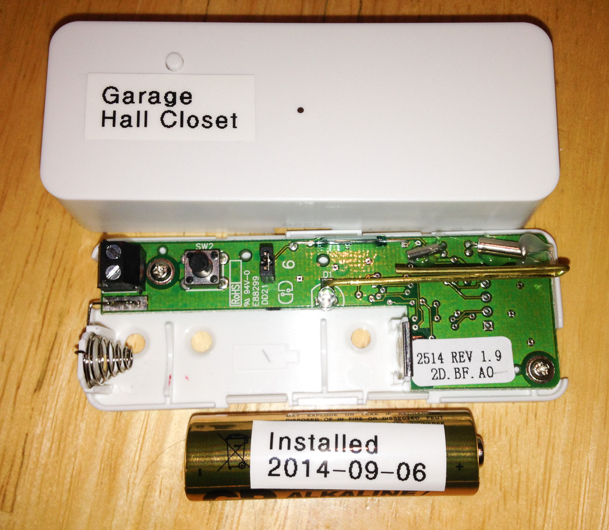 Glen's Home Automation Battery Life of Insteon Battery Powered Sensors