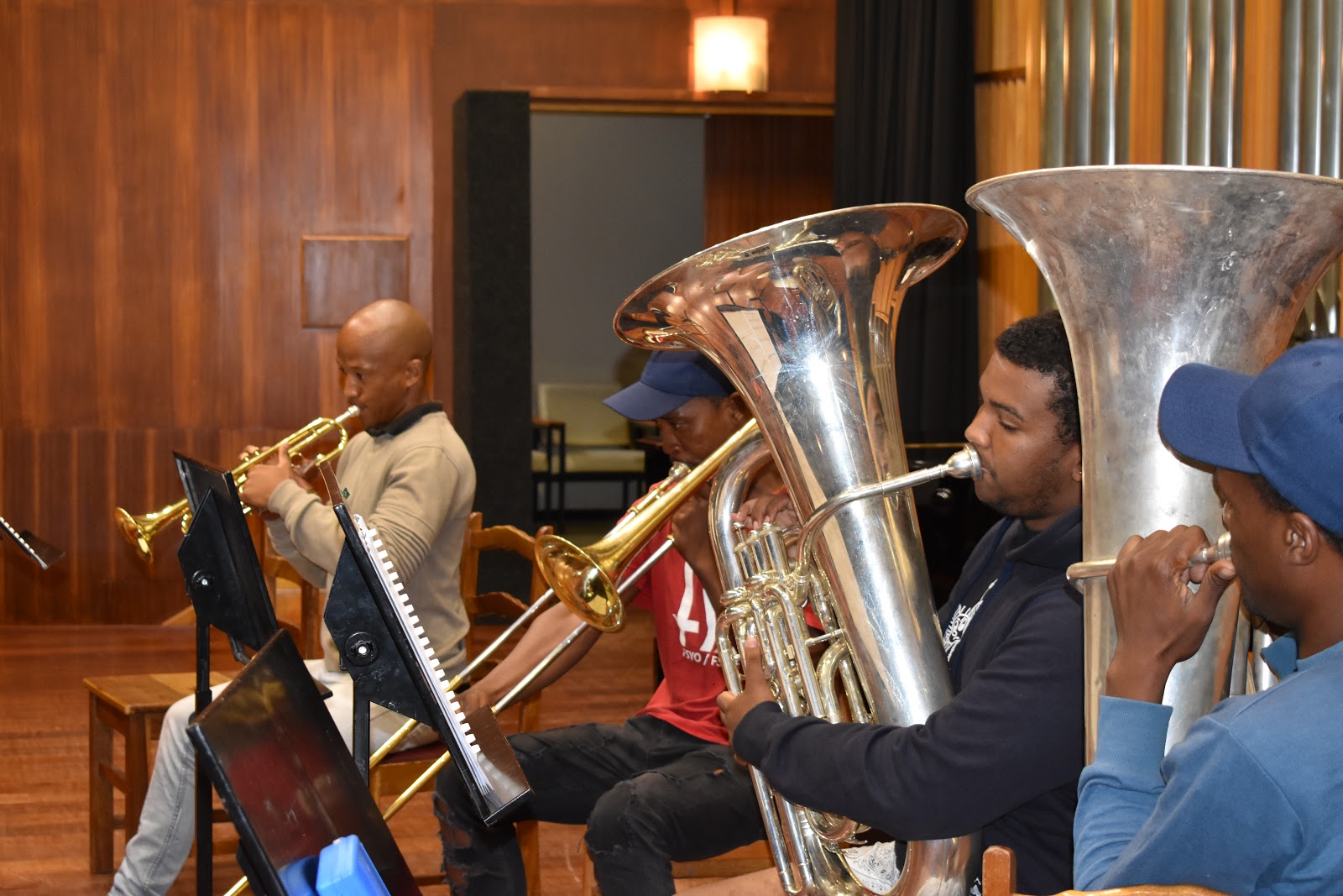 FSYO Brass & Woodwinds aka the popular Wind Band with their mentor