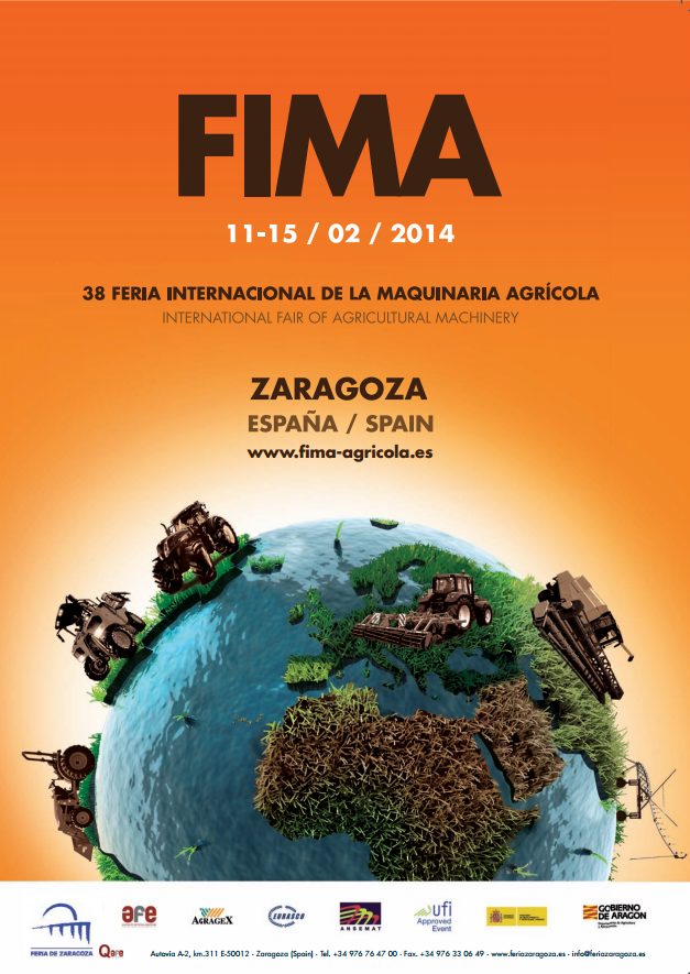 Del 11 al 15 de febrero FIMA Zaragoza, la mayor feria agrícola del sur de Europa.