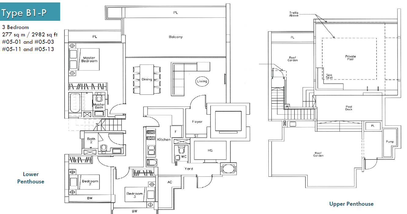 Floor Plans The Beverly Condo Toh Tuck Road Singapore