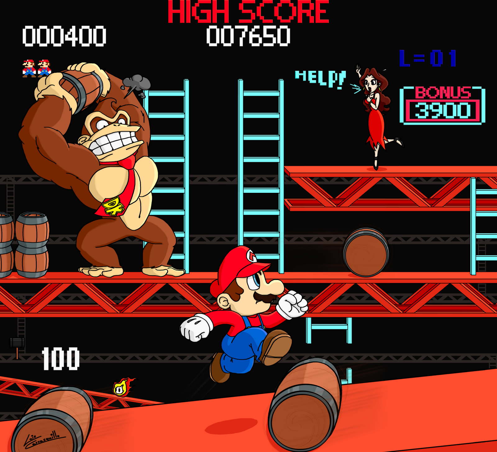 Friki Park Donkey Kong