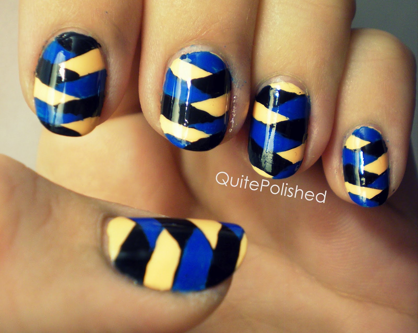 Quite Polished Fishtail Nails