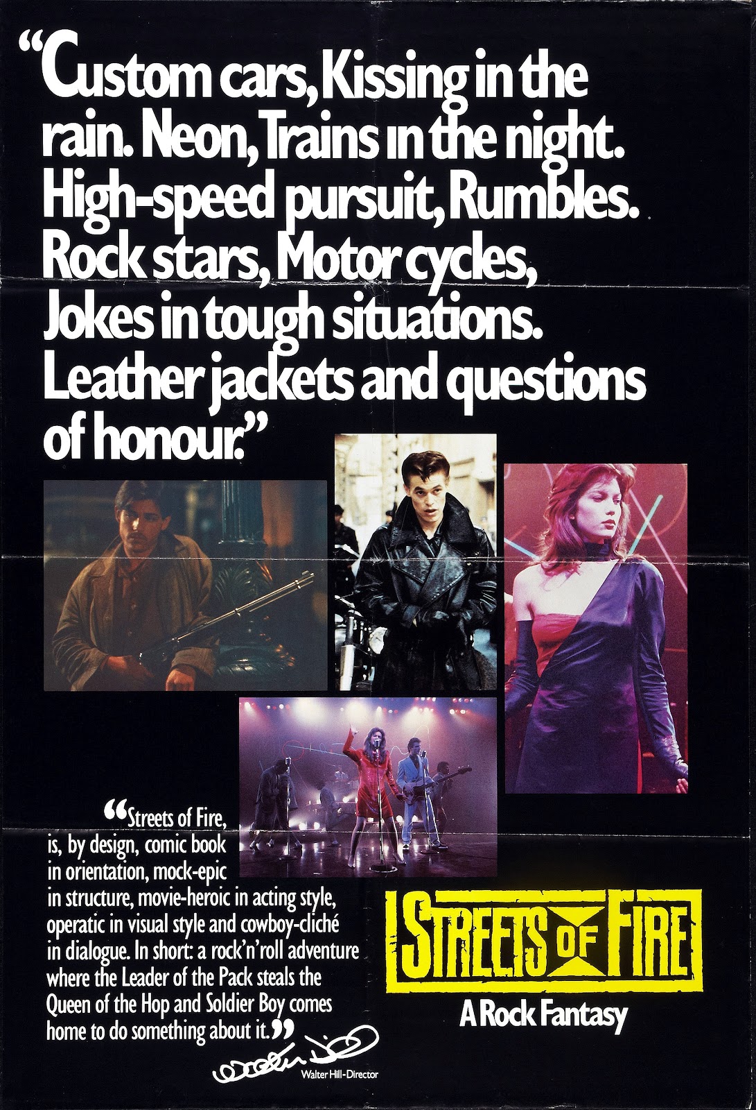 Cult Trailers: Streets of Fire (1984)1091 x 1600