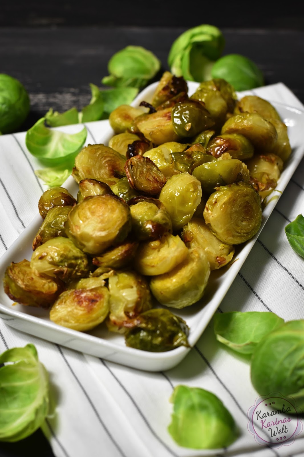 Ofengebackener Rosenkohl