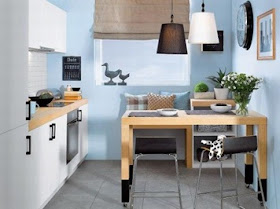 decora y disena: 10 FOTOS DE COCINAS PEQUEÑAS PARA APARTAMENTOS