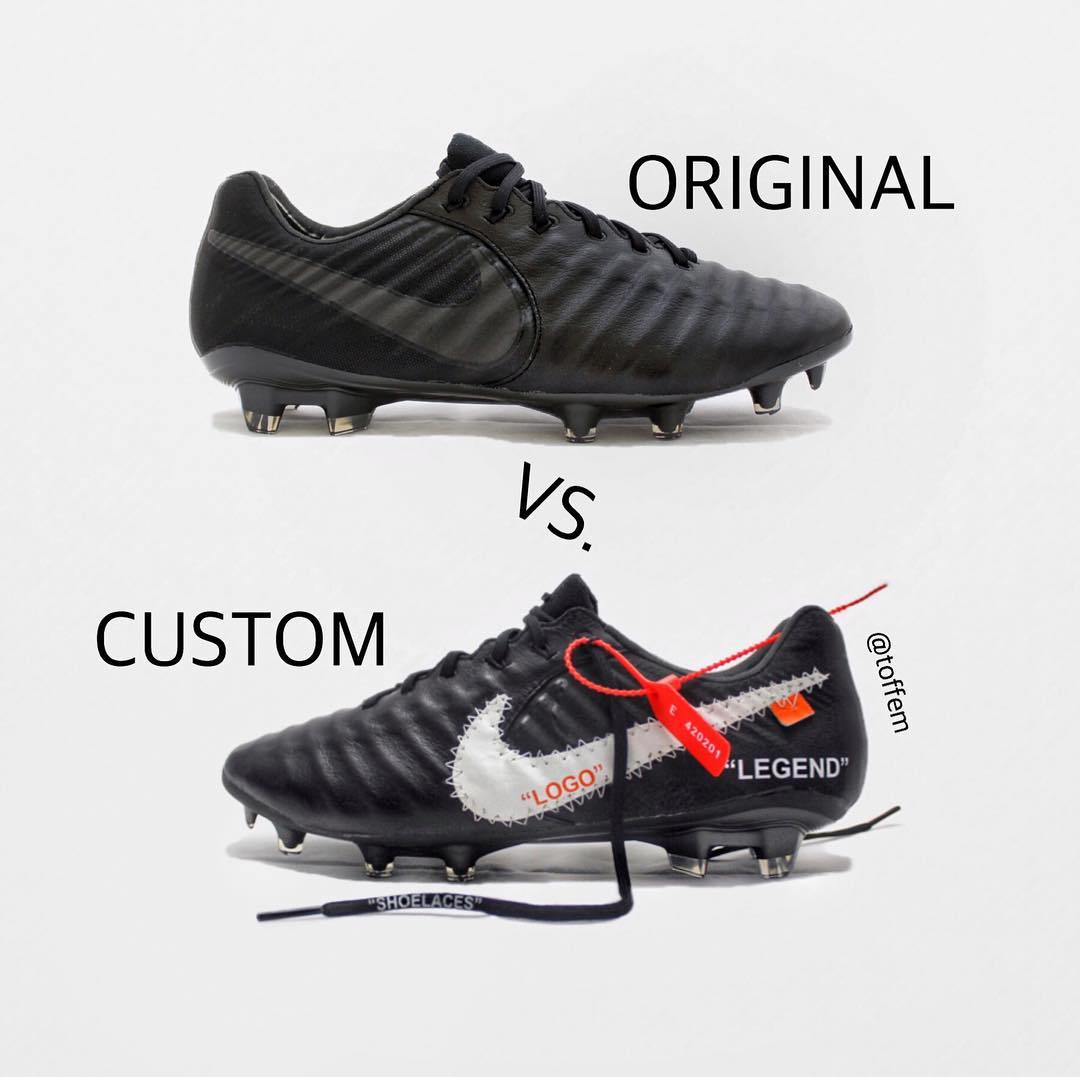 custom off white nike