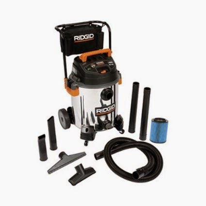 shop vac: ridgid shop vac
