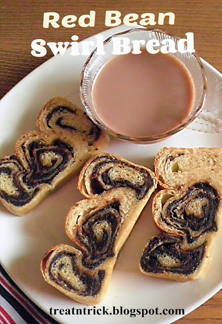 TREAT & TRICK: RED BEAN SWIRL BREAD