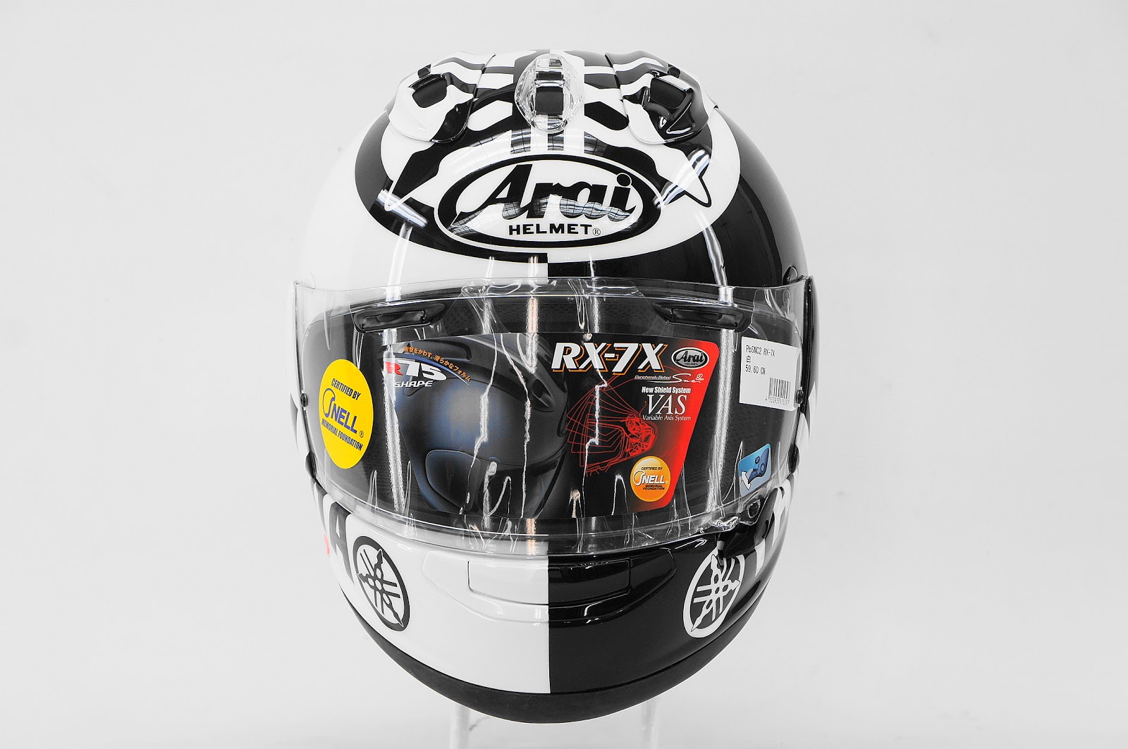 Racing Helmets Garage Arai RX7X (RX7V) "Yamaha" 2018 by P's factory