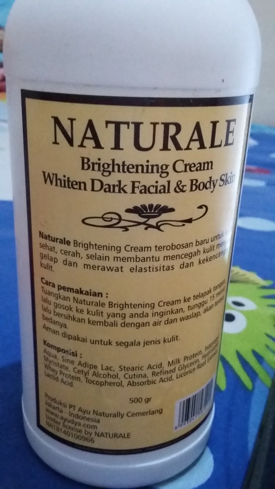 BODY SKIN NATURALE BRIGHTENING CREAM