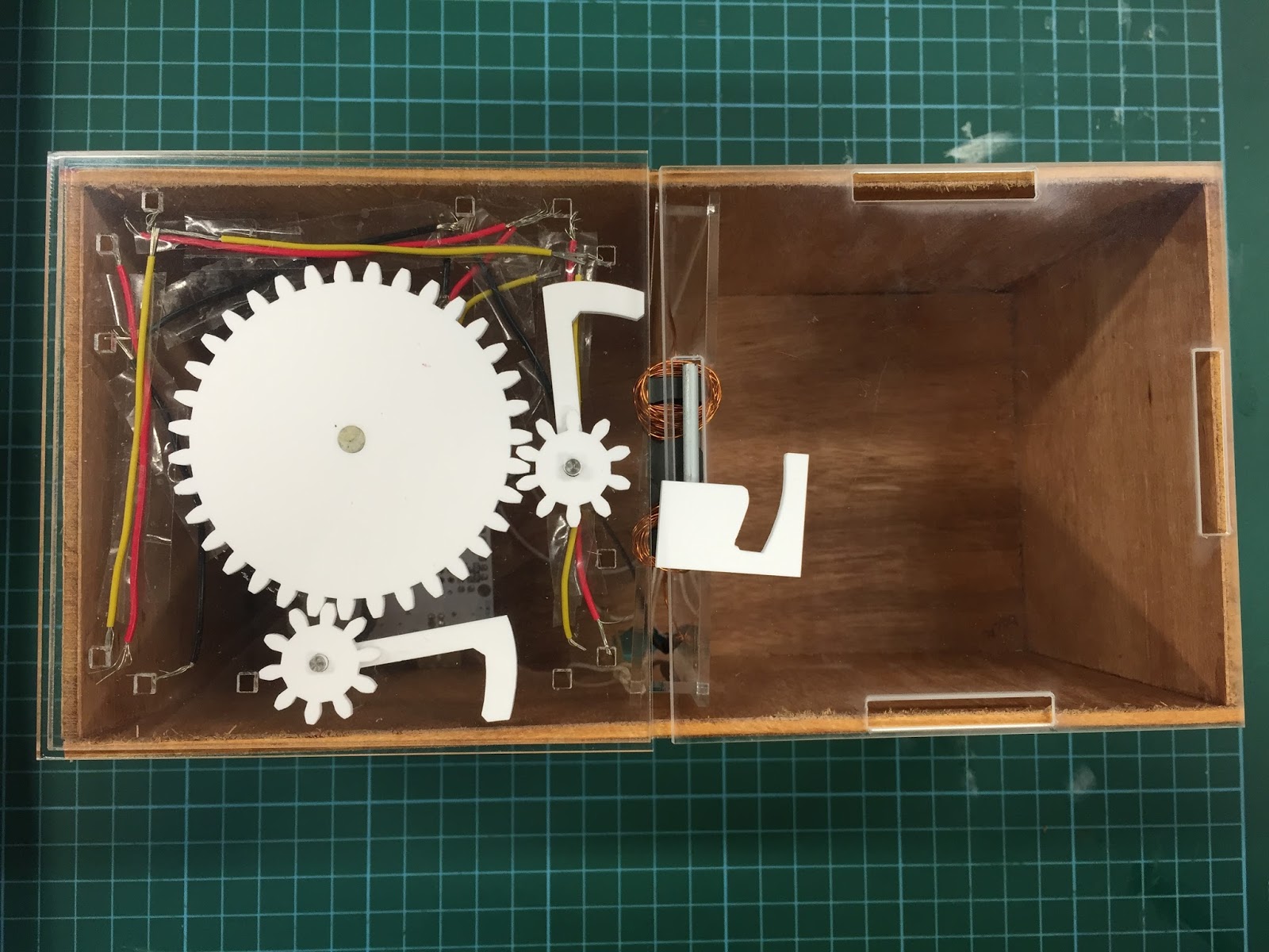 3. Door mechanism of locker
