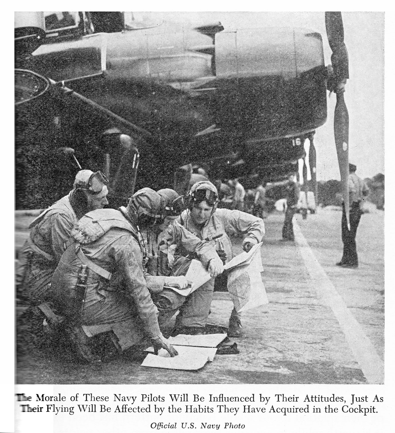 Progress is fine, but it's gone on for too long. U.S. Navy pilots, 1951