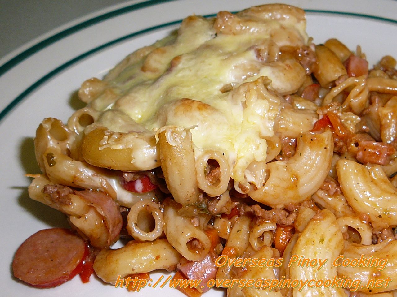Pinoy Baked Macaroni Lutong Pinoy