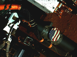 THE U.S. FLAG ON MARS