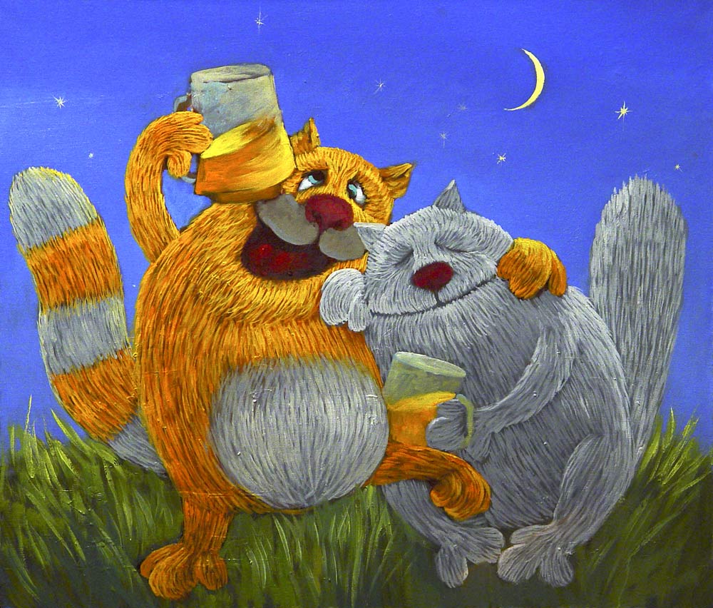 Смешные картины. Антон Горцевич художник. Антон Горцевич картины. Художник Антон Горцевич картины. Антон Горцевич коты картины.