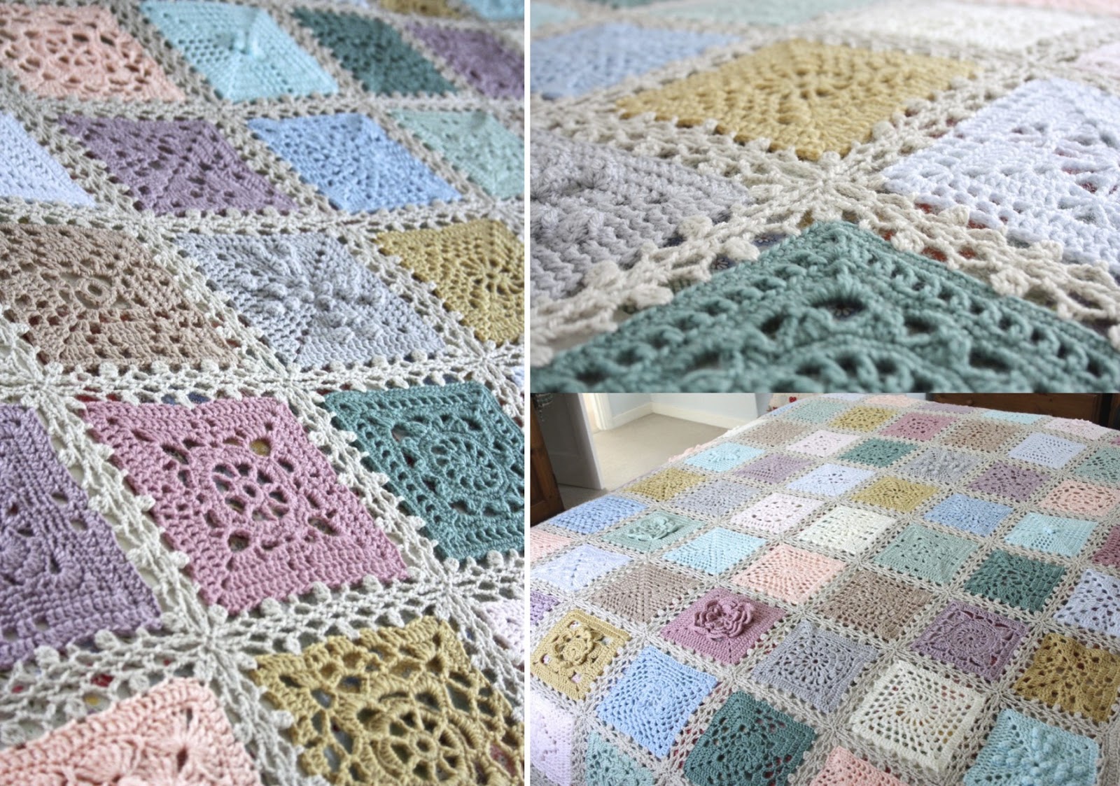 Vintage Sampler Blanket