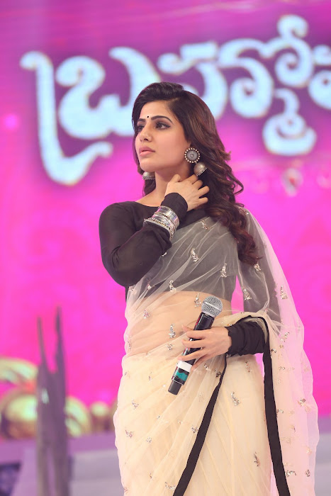 Samantha Ruth Prabhu photos from Brahmostsavam Audio Launch 32