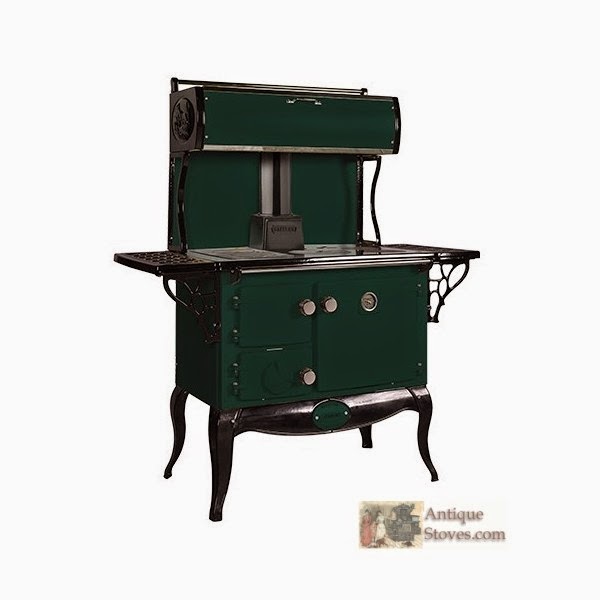 AntiqueStoves.us The Waterford Stanley Woodburning Wood Cook Stove