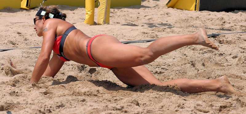 100+ Misty May-Treanor � s Bikini, Butt and Ass on Beach Volleyball.