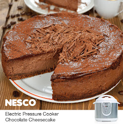 cheesecake chocolate nesco creamy cooker pressure wafer roaster quart appliances crumbs cookie recipe pc versatile simple