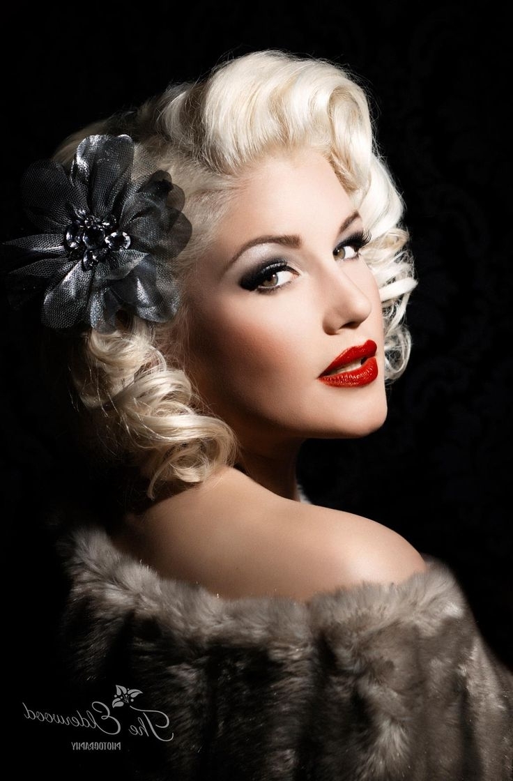 Pin Curl Hairstyles For Short Hair