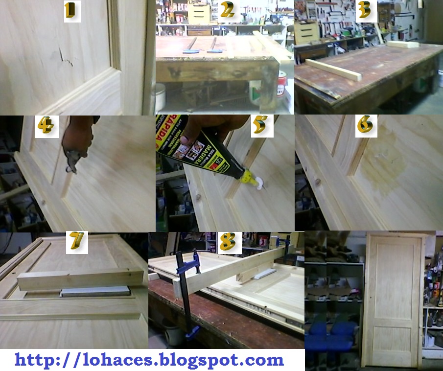Como Reparar Una Puerta ~ Lo Haces