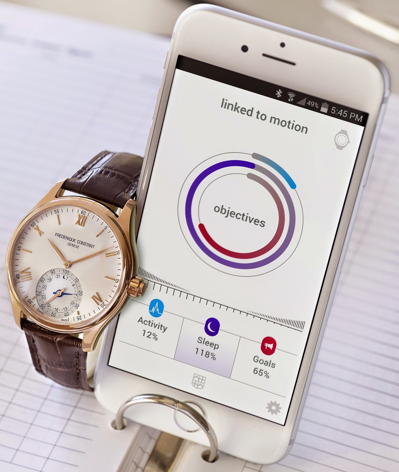 Montre Frédérique Constant The Swiss Horological Smartwatch et son application mobile